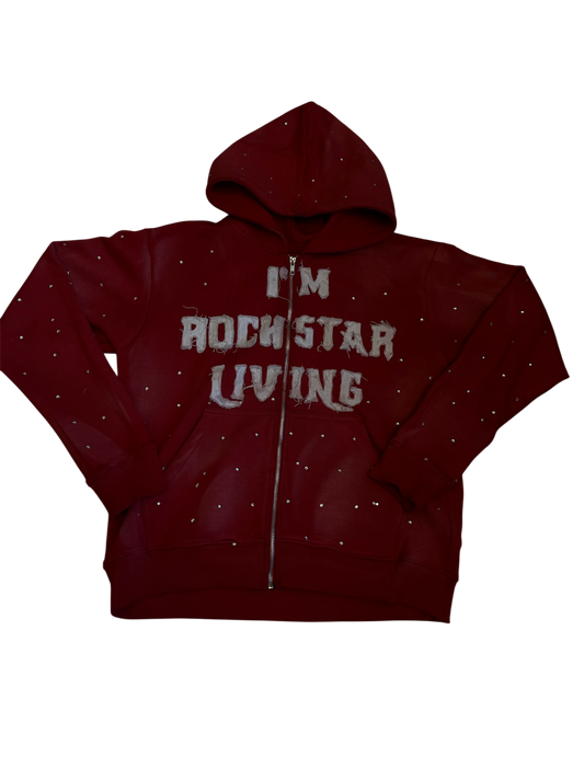 Show Rocker Zip Up -  Red
