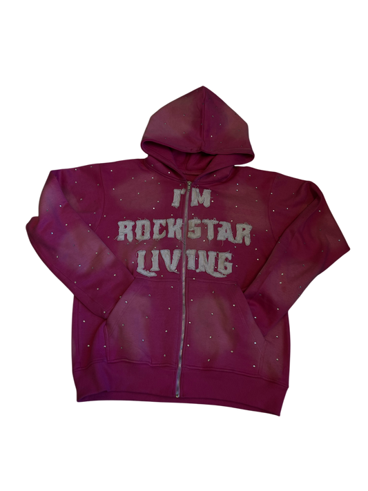 Show Rocker Zip Up - Pink